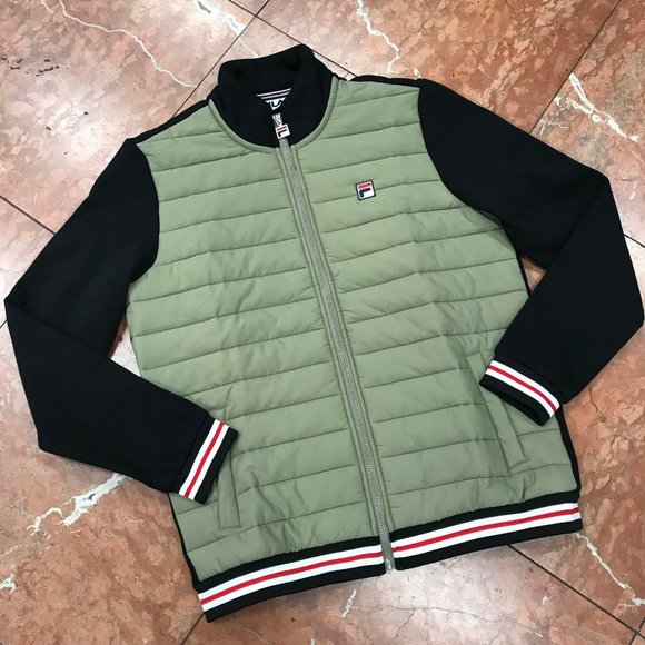 Men’s Fila BlackOlive Track Jacket